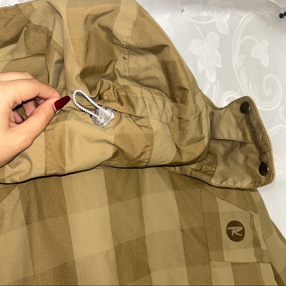 Rossignol Mountain Plaid Khaki PerformanceJacket - Picture 12 of 16